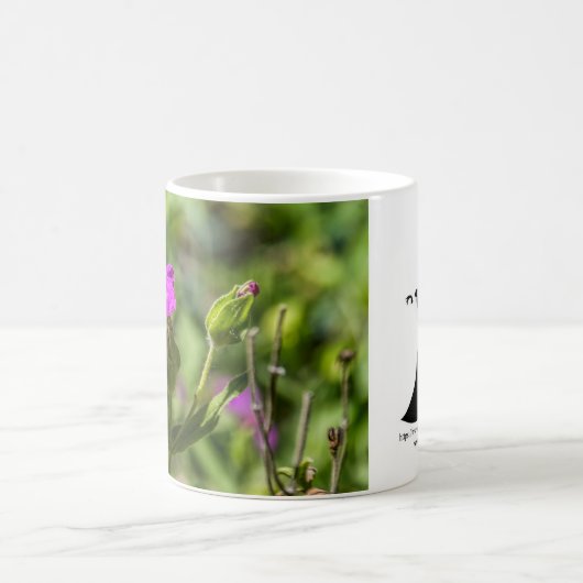 4111-Pink Flower Mok (Center)