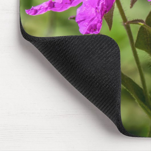 4111 - Roze bloem in de woestijn Muismat (Hoek)