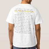 411 Buzz City Guide T-shirt (Achterkant)