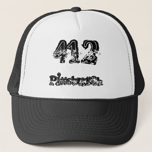 412 Pittsburgh Trucker Pet (Voorkant)