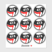 413 Antifascist Sticker Pack (Vel)