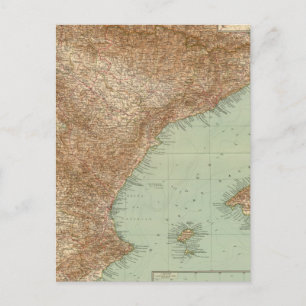 4142 Spanje, Portugal, Oost-Europa Briefkaart