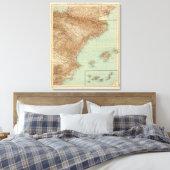 4142 Spanje, Portugal, Oost-Europa Canvas Afdruk (Insitu (Slaapkamer))