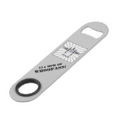 414 MPH van Whoopass - P-38 Lightning Pro snelheid Speed Flessenopener (Voorkant Gekanteld)