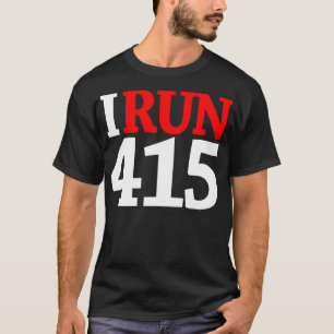 415 SHIRT/WHT-RED T-SHIRT