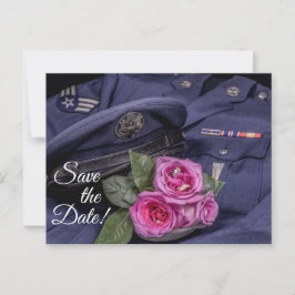 4171 - Militaire bruiloft Briefkaart