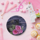 4171 - Militaire bruiloft Papieren Bordje (Feest)