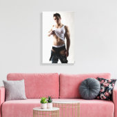 41786a Hunk Canvas Afdruk (Insitu (Woonkamer))