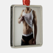 41786a Hunk Metalen Ornament (Rechts)