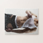 41786a Sexy Hunk Legpuzzel (Horizontaal)
