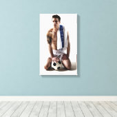 41873a Soccer Jock Canvas Afdruk (Insitu (Houten vloer))