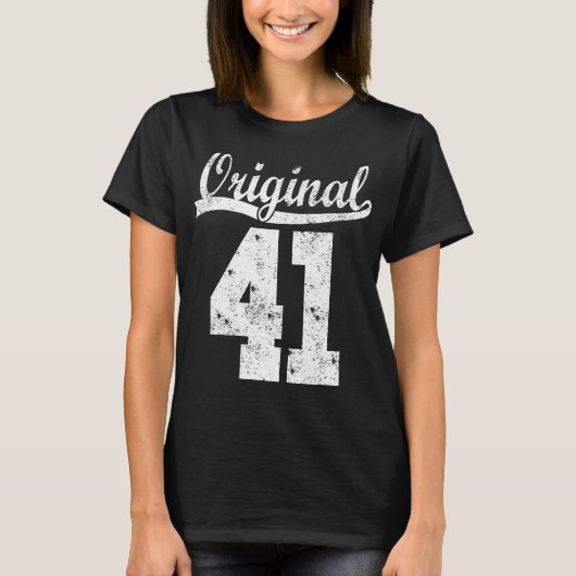 41 born gift t-shirt (Voorkant)