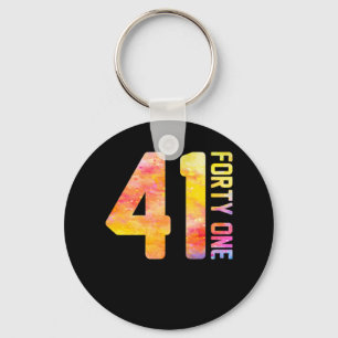 41 jaar oud 41 jaar oud sleutelhanger