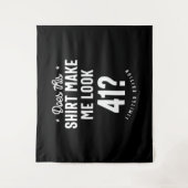 41 Jaar oud - 41e verjaardag grappig cadeau Wandkleed (Voorkant)