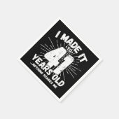 41 Jaar Oud Sarcastisch Meme Grappig 41e Verjaarda Servet (Hoek)