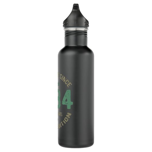 41 jaar oude Bday 1984 Legend 41ste verjaardag cad Waterfles (Rechts)