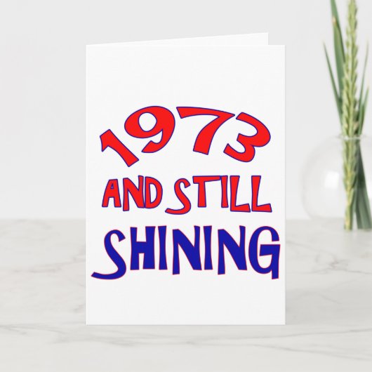 41 jaar Oude design Kaart (Voorkant)
