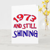 41 jaar Oude design Kaart (Gele Bloem)