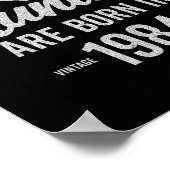 41 jaar oude hertenjager jacht 1984 41e verjaardag poster (Hoek)