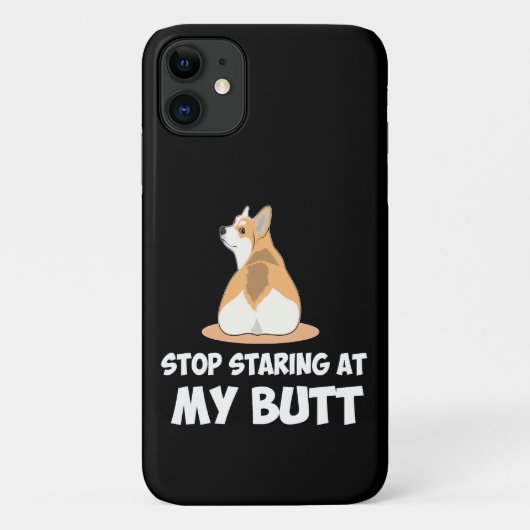 41 Stop met naar mijn kont staren Case-Mate iPhone Case (Achterkant)