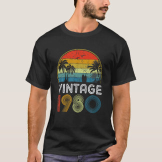 41e  geboortedag voor mannen en vrouwen Vinta T-shirt