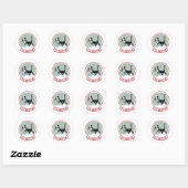 41e Luchtbrug Squadron Ronde Sticker (Vel)