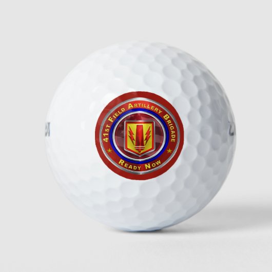 41e veldartilleriebrigade golfballen (Voorkant)