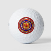 41e veldartillerijbrigade golfballen (Voorkant)