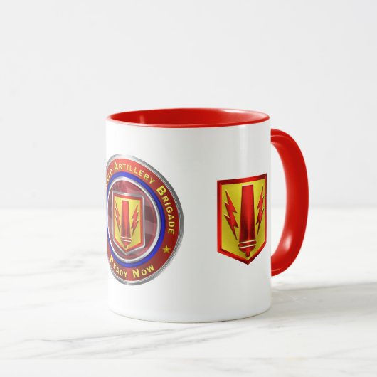 41e veldartillerijbrigade mok (Voorkant rechts)