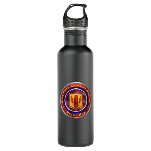 41e veldartillerijbrigade waterfles  (Voorkant)