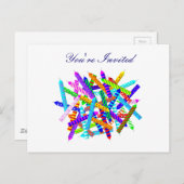 41e verjaardag cadeaus uitnodiging briefkaart (Voorkant / Achterkant)