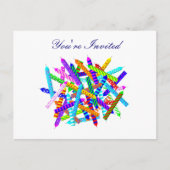 41e verjaardag cadeaus uitnodiging briefkaart (Voorkant)