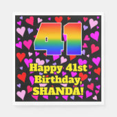 41e verjaardag: Het liefhebbende Kunstpatroon, Reg Servet (Voorkant)