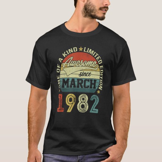 41e verjaardag T - shirts 41 jaar oud Geweldige si (Voorkant)
