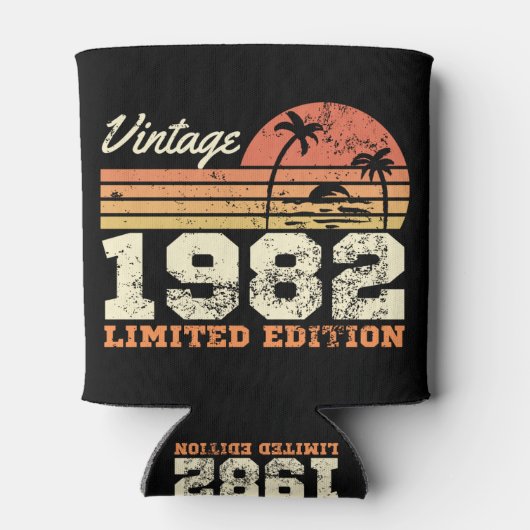 41e Vintage 1982 Blikjeskoeler (Achterkant)