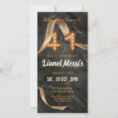 41s Verjaardag Mobiele uitnodiging (Voorkant)