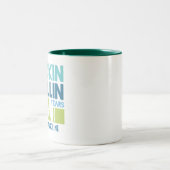 41ste Jubileum persoonlijke filmbeelden Tweekleurige Koffiemok (Center)