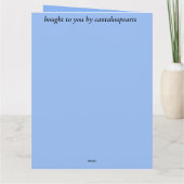 41ste Jubileum voor bruiloft Kaart (Achterkant)