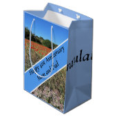 41ste Jubileum voor bruiloft Medium Cadeauzakje (Achterkant Gekanteld)