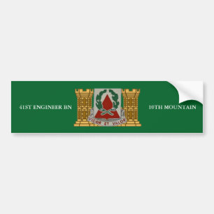 41STE MOTOR BN 10th MOUNTAIN BUMPERSTICKER