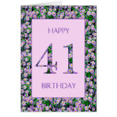 41ste Paarse feestdag (Voorkant)