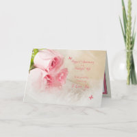 41ste trouwdag voor vrouw met rozen