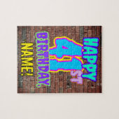 41ste verjaardag ~ Fun, geïnspireerde Urban Graffi Legpuzzel (Horizontaal)