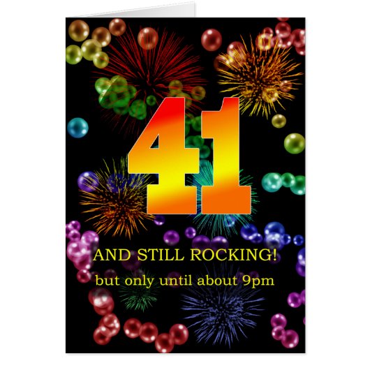 41ste verjaardag nog steeds springend (Voorkant)