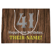 41ste verjaardag: Western geïnspireerde kijk in he Groot Cadeauzakje (Voorkant)