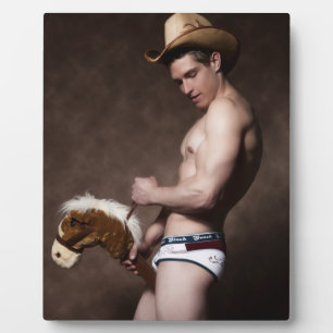 42067a Cowboy Fotoplaat