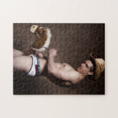 42067a Cowboy Legpuzzel (Horizontaal)