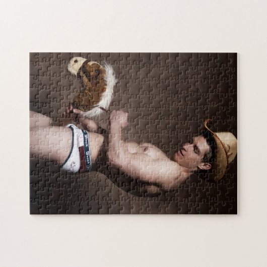 42067a Cowboy Legpuzzel (Horizontaal)