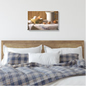 4211 Eieren en pitcher stilstaand Canvas Afdruk (Insitu (Slaapkamer))