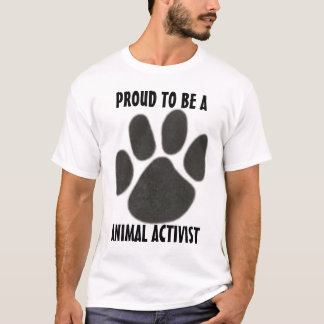 4233078725, WAARSCHIJNLIJK EEN DIERLIJKE ACTIVIST T-SHIRT